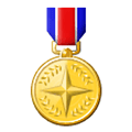 Military Medal Emoji, Samsung style