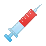 Syringe Emoji, Google style