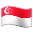 Flag: Singapore Emoji, Samsung style