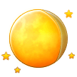Waning Gibbous Moon Emoji, Samsung style
