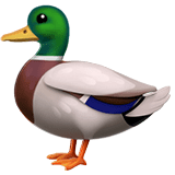Duck Emoji, Apple style