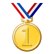 1st Place Medal Emoji, Samsung style