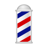 Barber Pole Emoji, Google style
