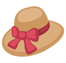 Womans Hat Emoji, Facebook style