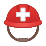 Rescue Worker’s Helmet Emoji, Google style