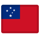 Flag: Samoa Emoji, Facebook style