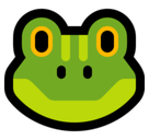 Frog Emoji, Microsoft style