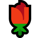 Rose Emoji, Microsoft style