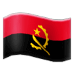 Flag: Angola Emoji, Samsung style