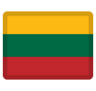 Flag: Lithuania Emoji, Facebook style