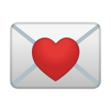 Love Letter Emoji, Google style