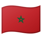 Flag: Morocco Emoji, Microsoft style