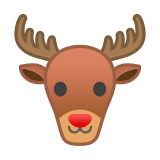 Deer Emoji, Google style