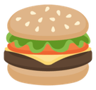 Hamburger Emoji, Facebook style