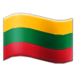 Flag: Lithuania Emoji, Samsung style