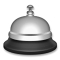 Bellhop Bell Emoji, LG style