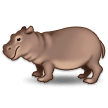 Hippopotamus Emoji, Samsung style