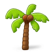 Palm Tree Emoji, Samsung style