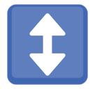 Up-Down Arrow Emoji, Facebook style