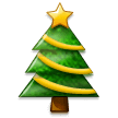 Christmas Tree Emoji, Samsung style