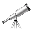 Telescope Emoji, Samsung style