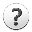 Question Mark Emoji, Samsung style