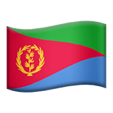 Flag: Eritrea Emoji, Apple style
