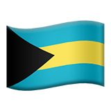 Flag: Bahamas Emoji, Apple style