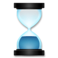 Hourglass Done Emoji, LG style