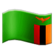 Flag: Zambia Emoji, Samsung style