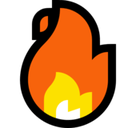 Fire Emoji, Microsoft style