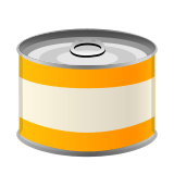 Canned Food Emoji, Google style