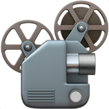 Film Projector Emoji, Apple style