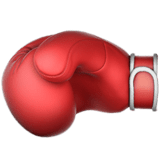 Boxing Glove Emoji, Apple style