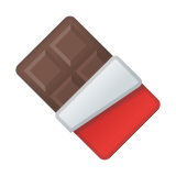 Chocolate Bar Emoji, Google style