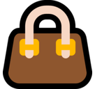 Handbag Emoji, Microsoft style