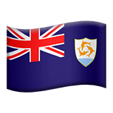 Flag: Anguilla Emoji, Apple style