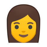 Woman Emoji, Google style