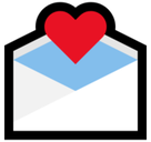 Love Letter Emoji, Microsoft style