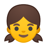 Girl Emoji, Google style