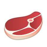 Cut of Meat Emoji, Google style