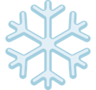 Snowflake Emoji, Facebook style