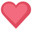Heart Emoji, Facebook style