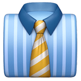 Necktie Emoji, Apple style