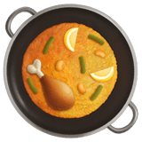Shallow Pan of Food Emoji, Apple style