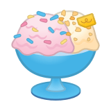 Ice Cream Emoji, Google style