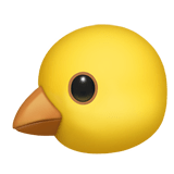 Baby Chick Emoji, Apple style