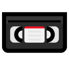 Videocassette Emoji, Microsoft style