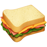 Sandwich Emoji, Apple style
