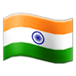 Flag: India Emoji, Samsung style